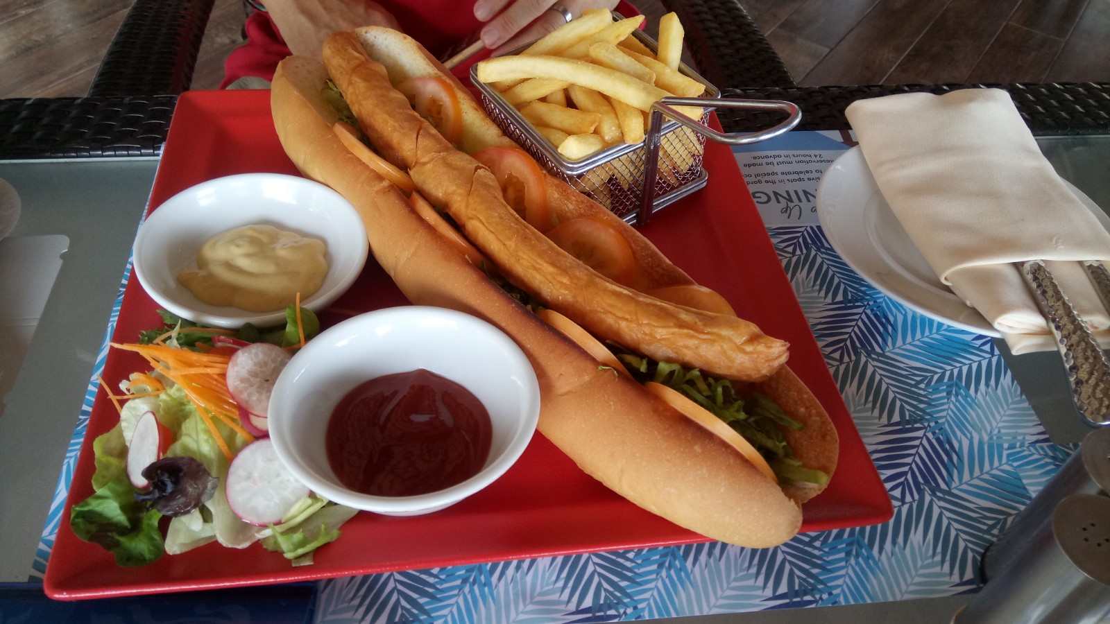 a-foot-long-sausages-stock-photo-alamy