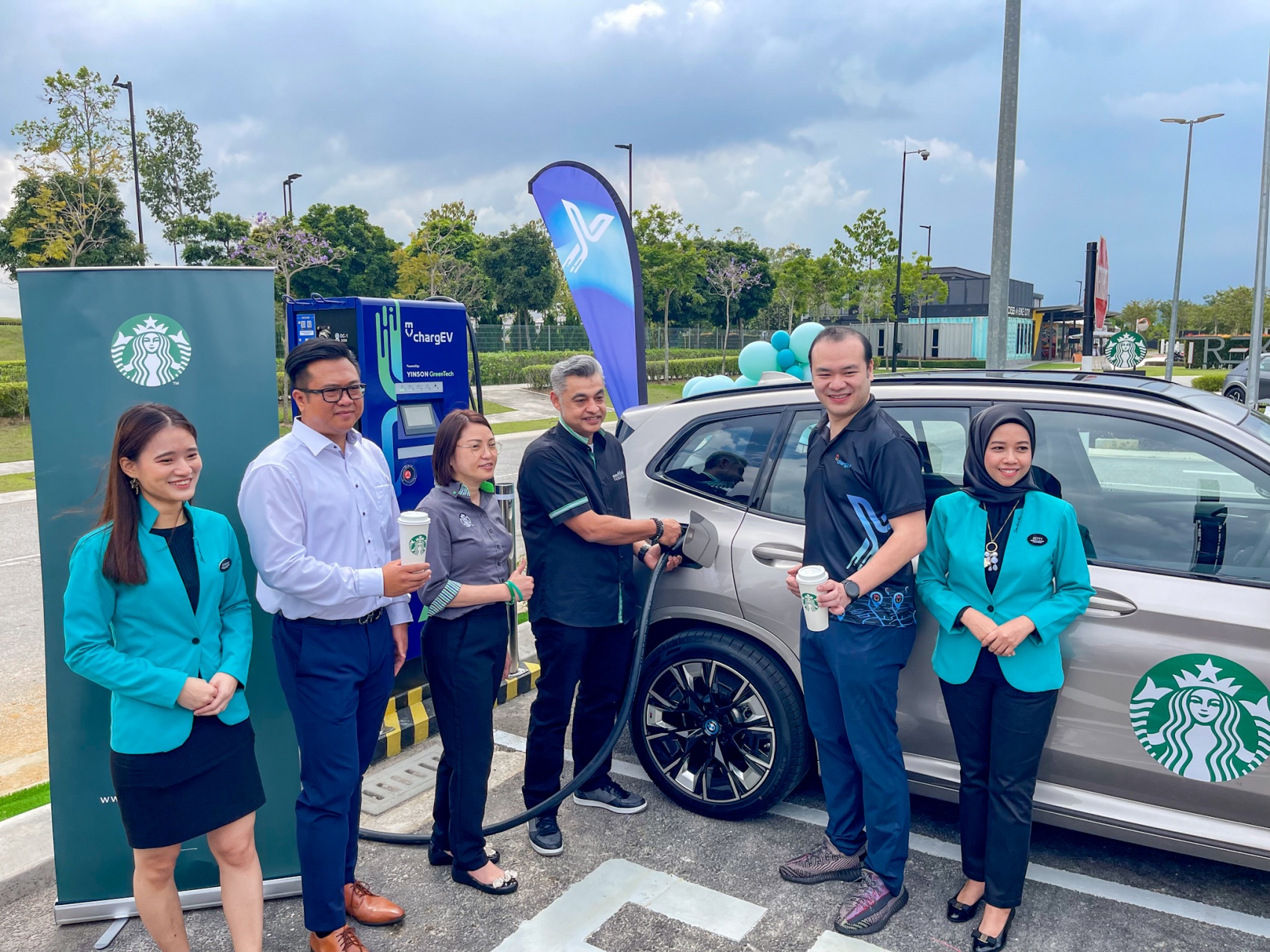 Starbucks offering EV charging stations at its drive thru Penang