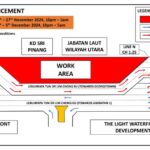 Tun Dr Lim Chong Eu Expressway Lane Closures & Traffic Diversions