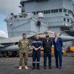 French Aircraft Carrier Charles De Gaulle makes visit to Malaysia