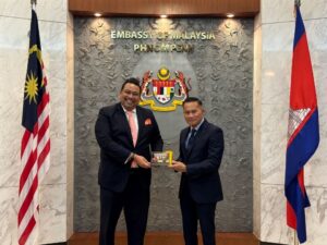 PCEB team visit to the Embassy of Malaysia in Cambodia