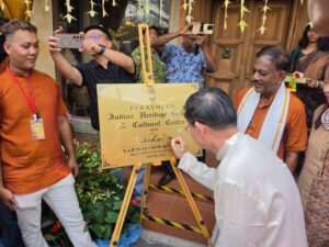 Penang Chief Minister officiates the Indian Heritage Gallery & Cultural Centre in George Town