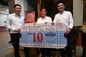Penang CM at launch of RM10 annual pass for Penangites at Penang History Gallery