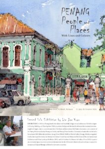 G Hotel Kelawai Presents “Penang People and Places with Lines and Colours” by Lim Jee Yuan