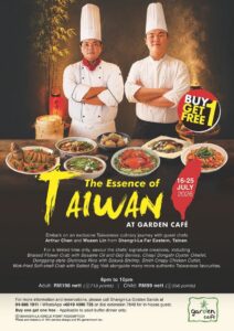 “The Essence of Taiwan”: An Exclusive Taiwan Buffet at Shangri-La Golden Sands, Penang